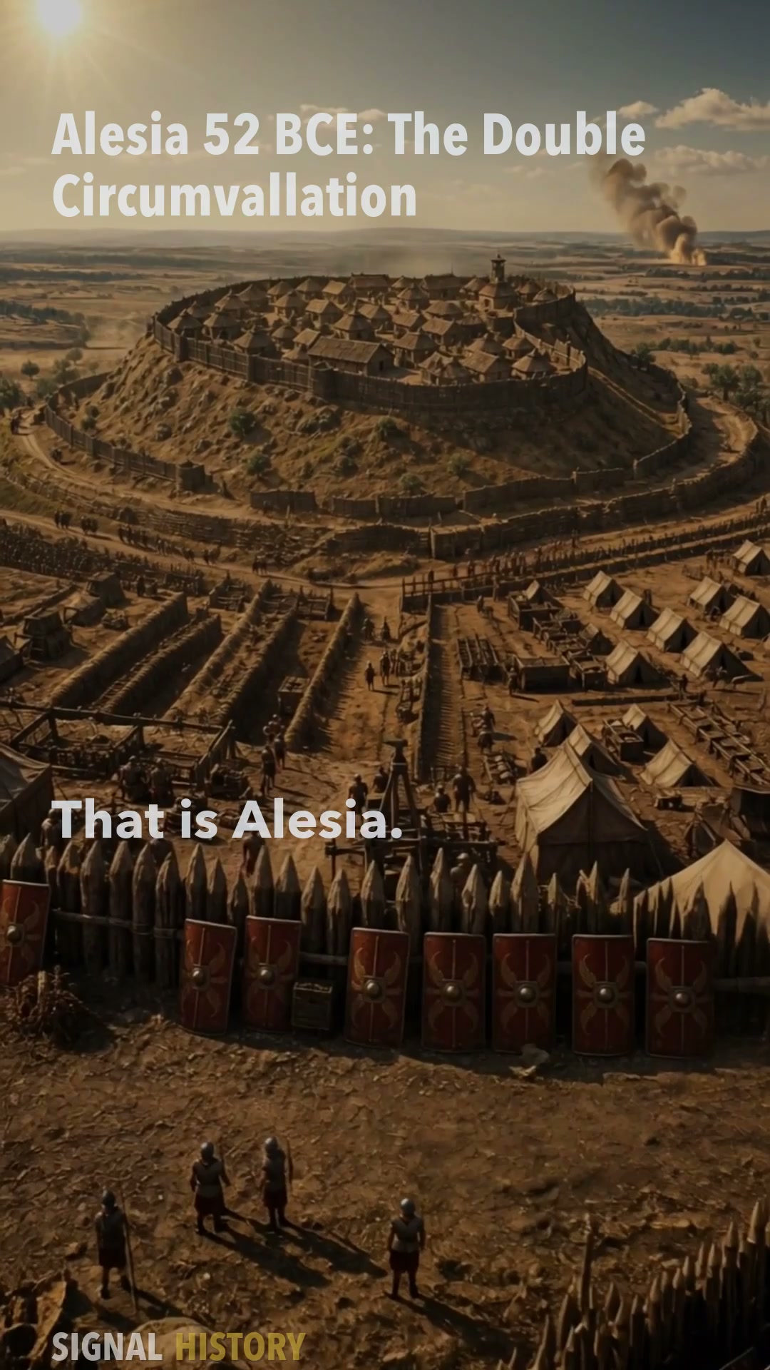 Alesia 52 BCE: The Double Circumvallation