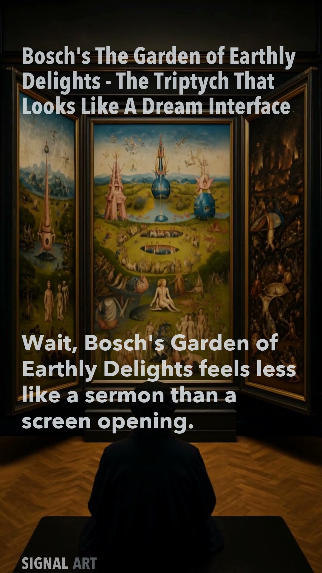 Bosch's The Garden of Earthly Delights - The Triptych That Looks Like A Dream Interface