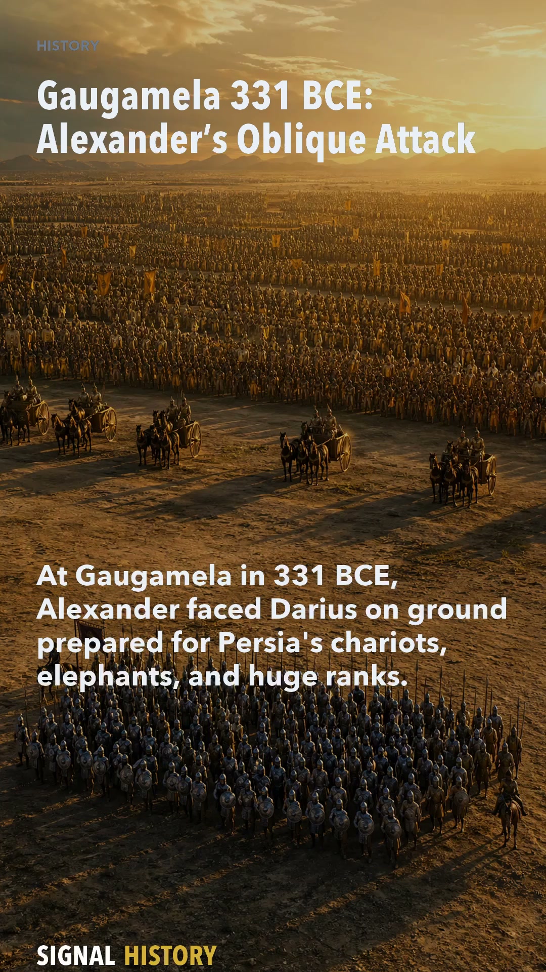 Gaugamela 331 BCE: Alexander’s Oblique Attack