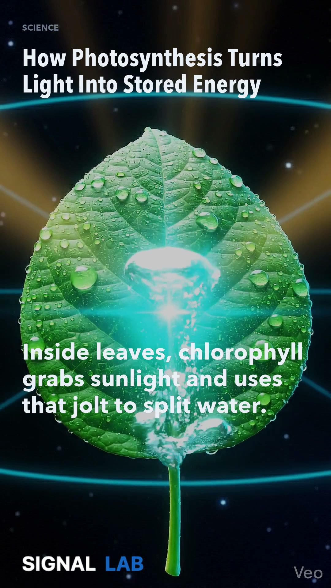 How Photosynthesis Turns Light Into Stored Energy