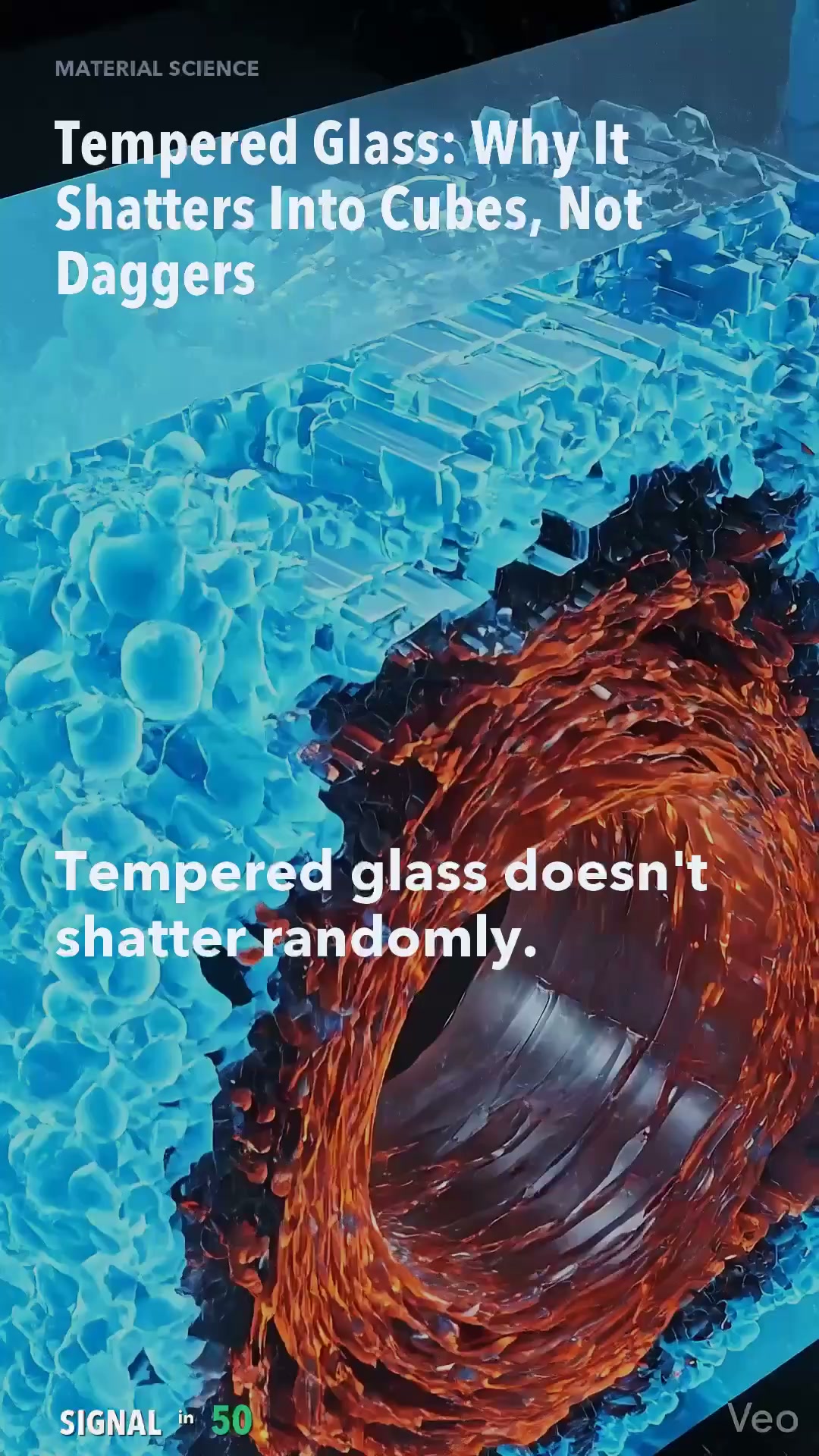 Tempered Glass: Why It Shatters Into Cubes, Not Daggers