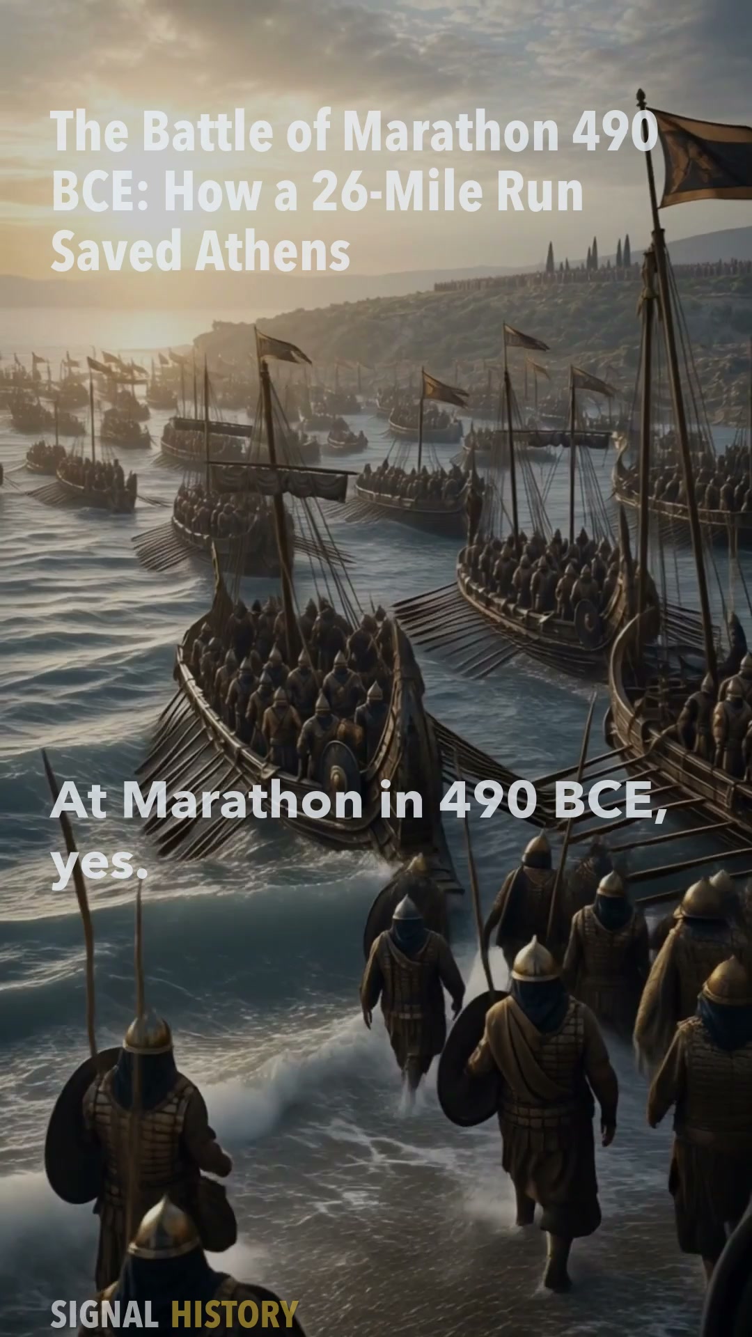 The Battle of Marathon 490 BCE: How a 26-Mile Run Saved Athens