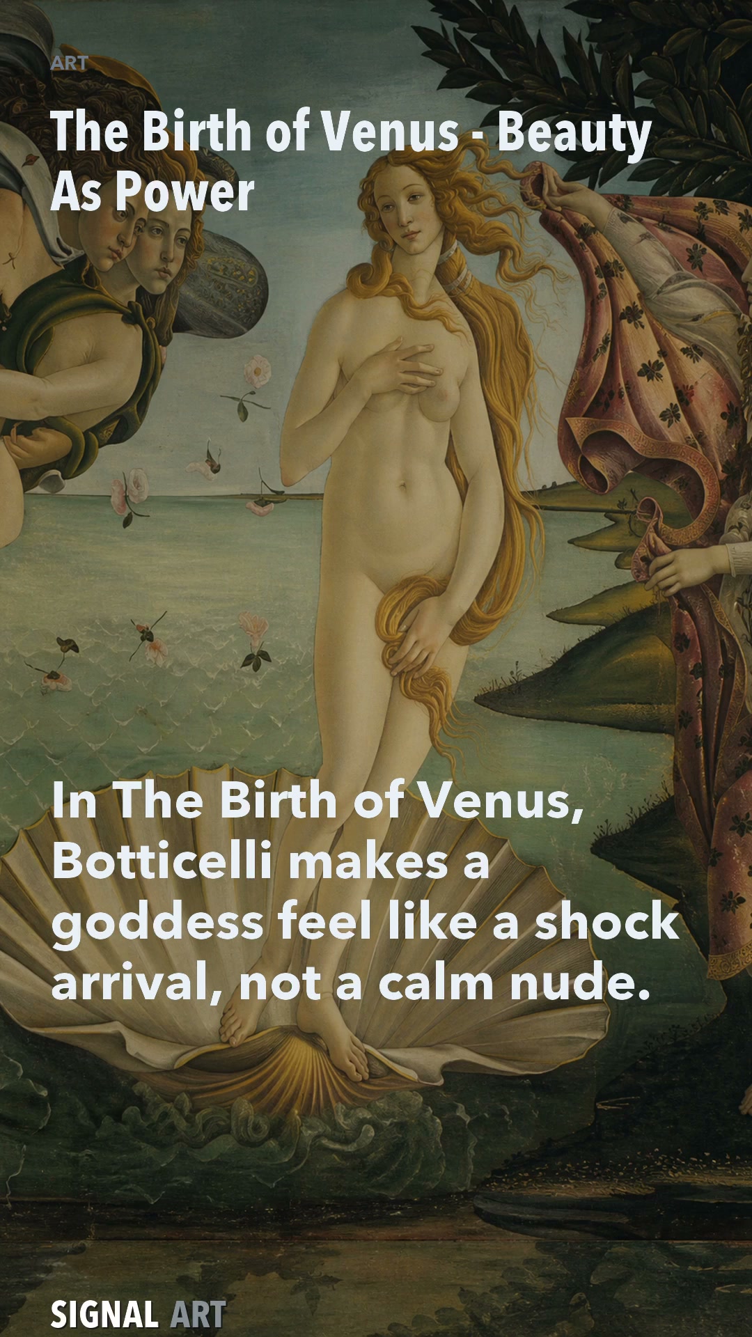 The Birth of Venus - Beauty As Power