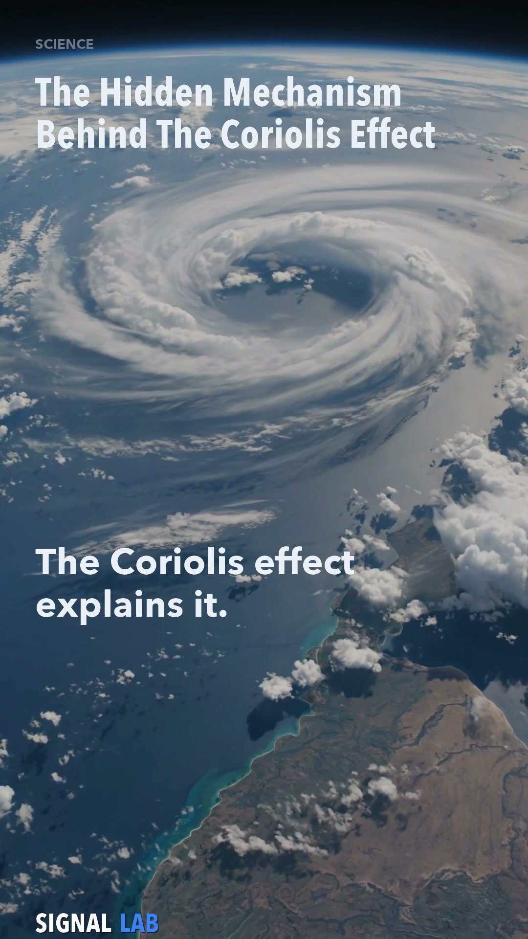 The Hidden Mechanism Behind The Coriolis Effect