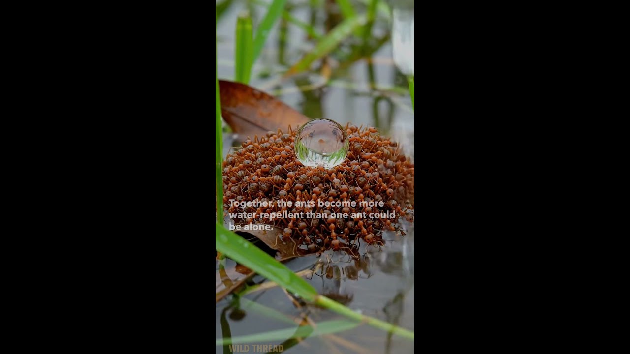 Why Fire Ants Build a Living Raft