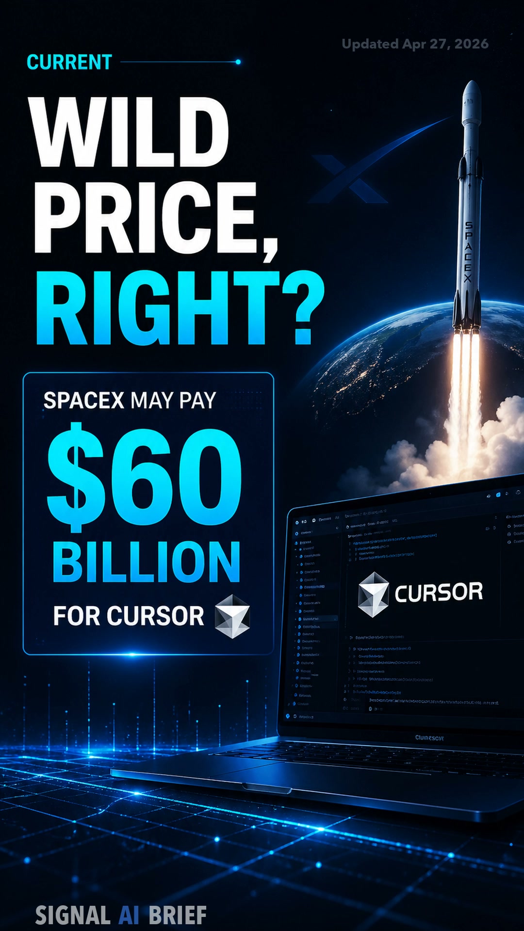 Why SpaceX Would Pay $60 Billion for Cursor