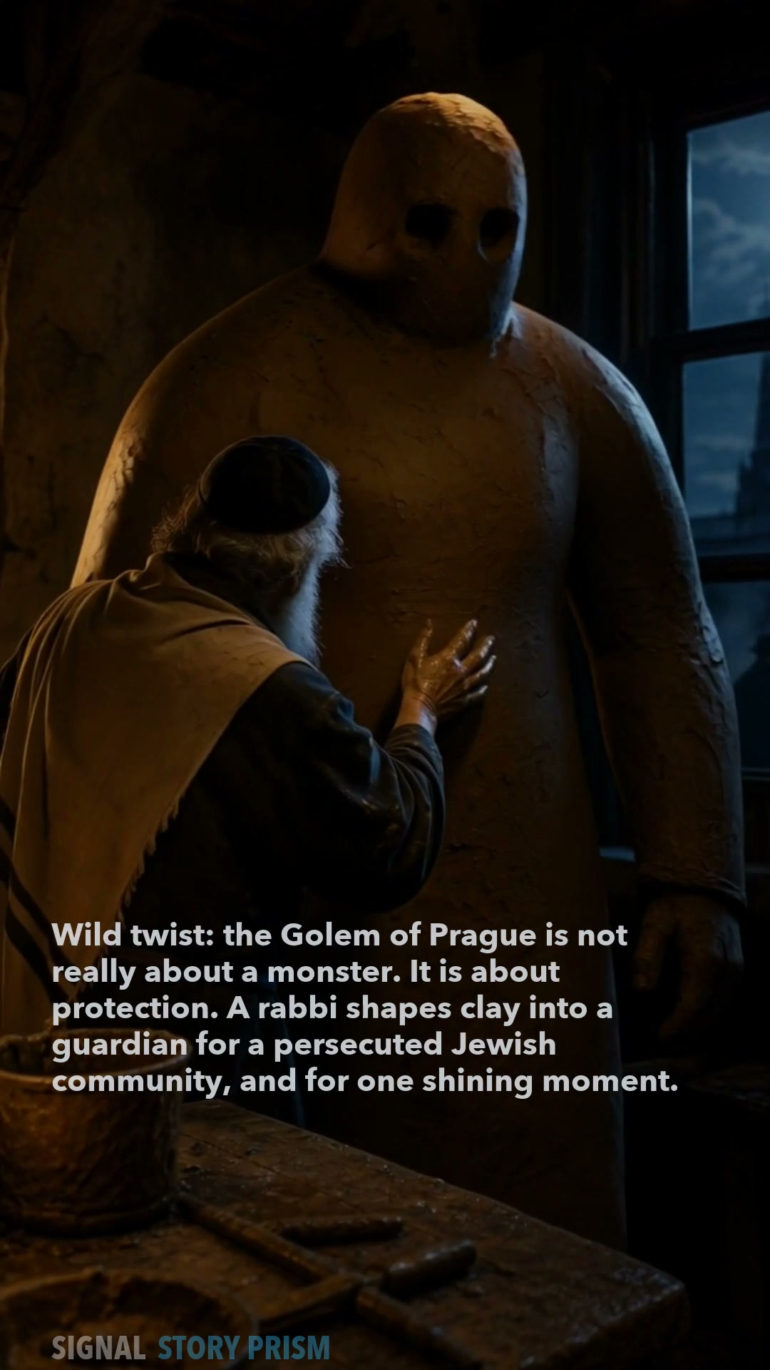 Why the Golem of Prague becomes the destroyer