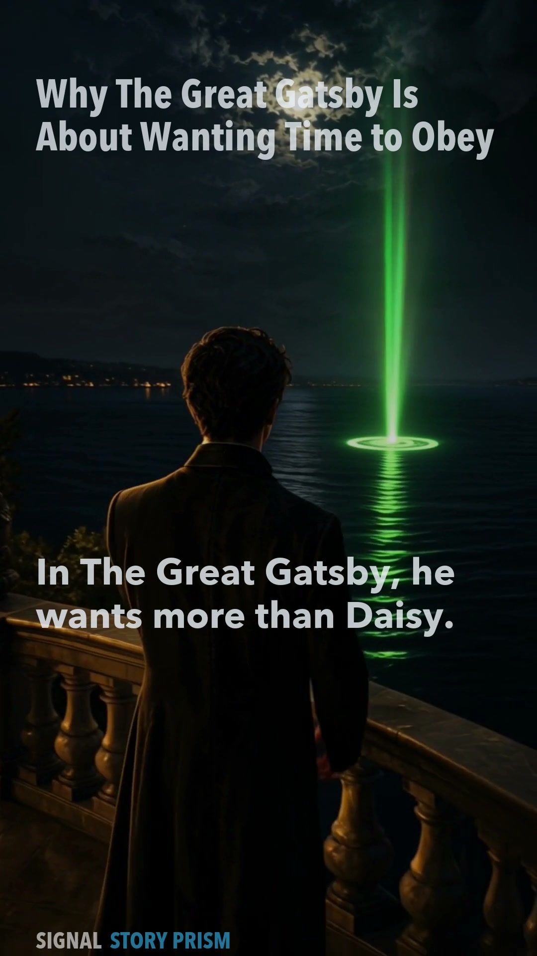 Why The Great Gatsby Is About Wanting Time to Obey